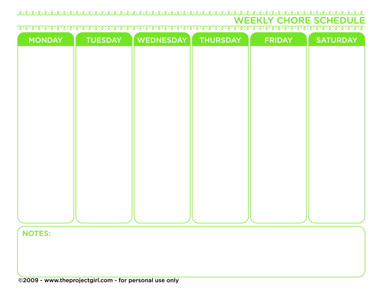 A Successful Weekly Schedule for a Busy Work-at-Home Mom