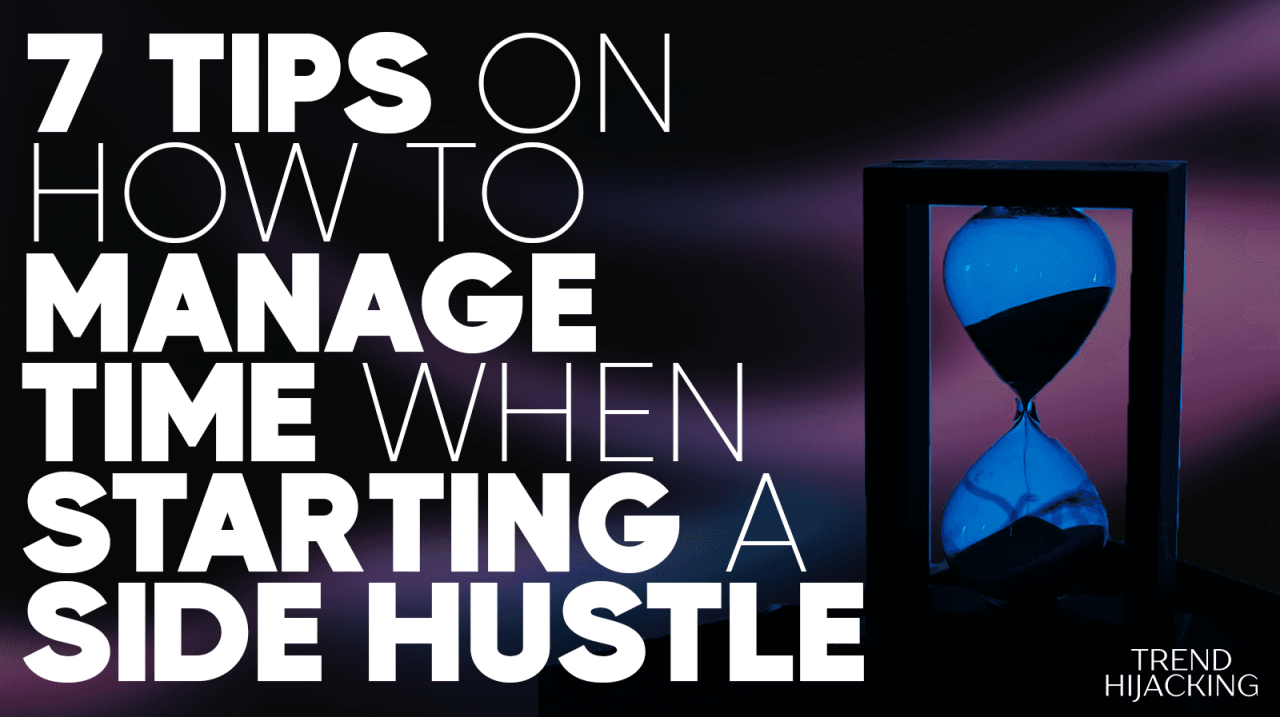 How to Make More Time for Your Side Hustle | Side hustle, Time ...